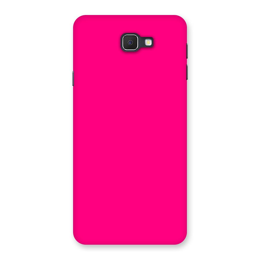 Hot Pink Back Case for Samsung Galaxy J7 Prime