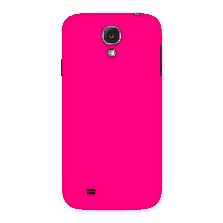 Hot Pink Back Case for Samsung Galaxy S4