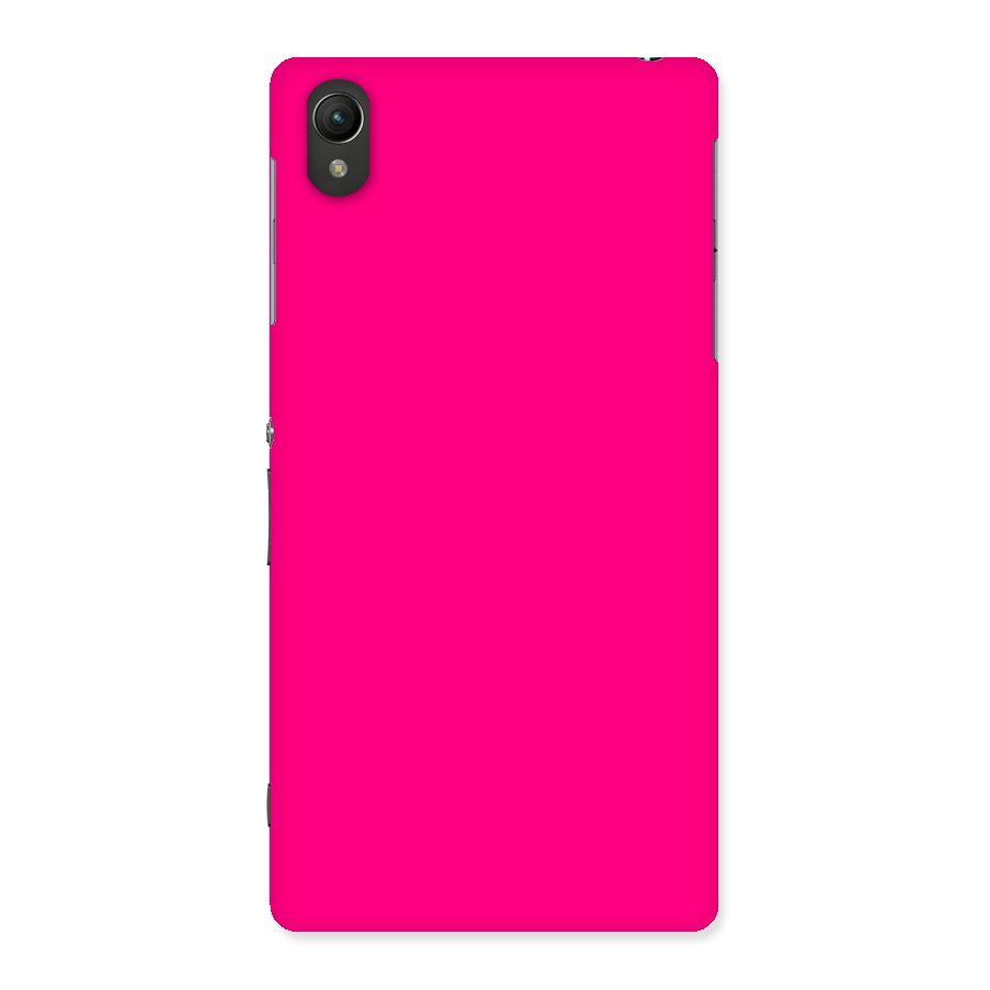 Hot Pink Back Case for Sony Xperia Z2