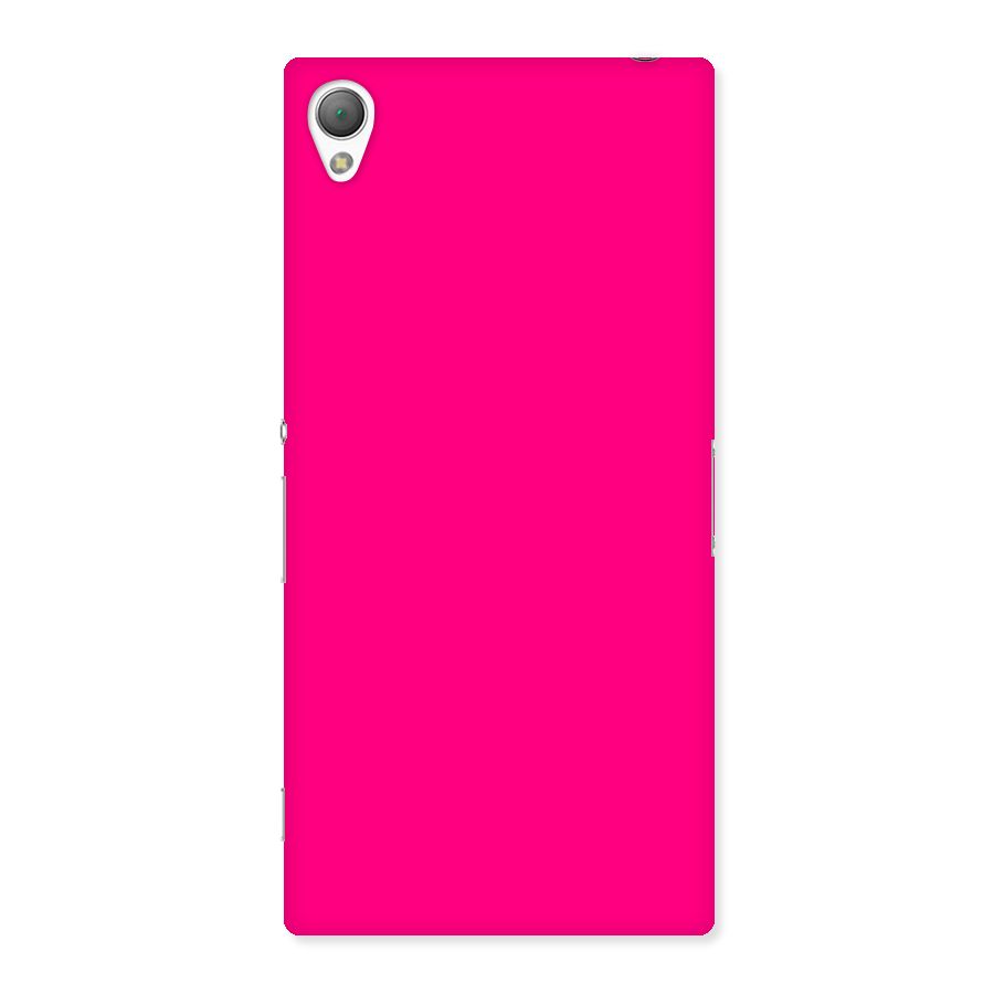 Hot Pink Back Case for Sony Xperia Z3
