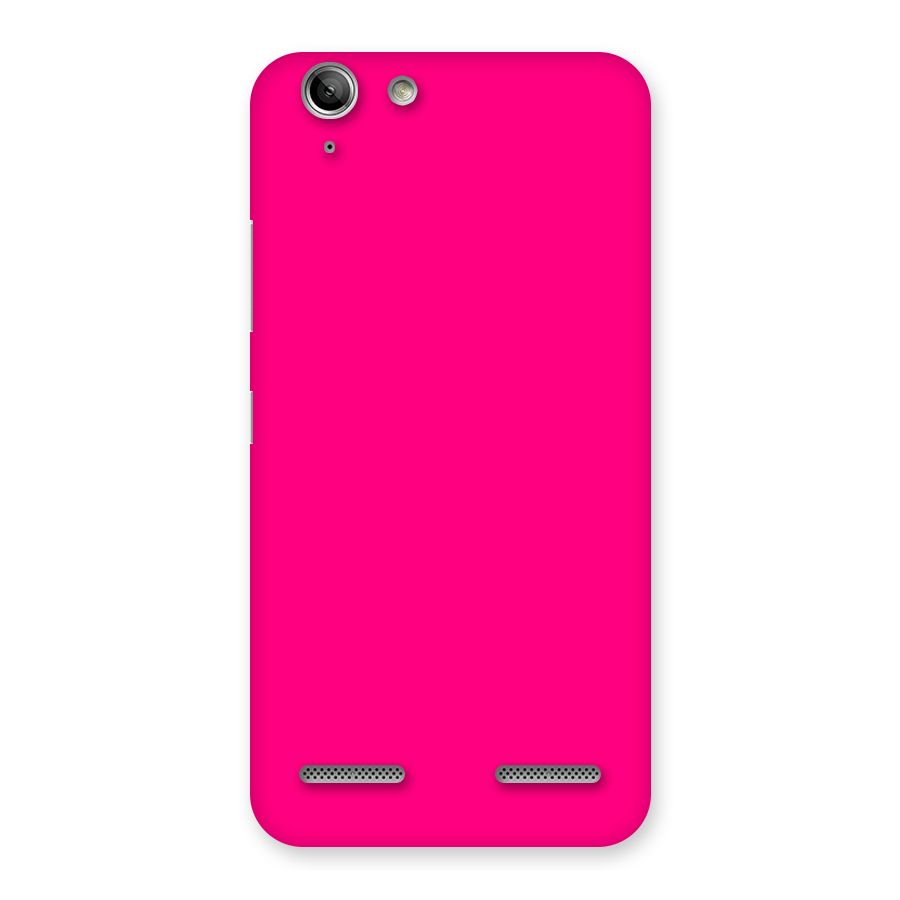 Hot Pink Back Case for Vibe K5