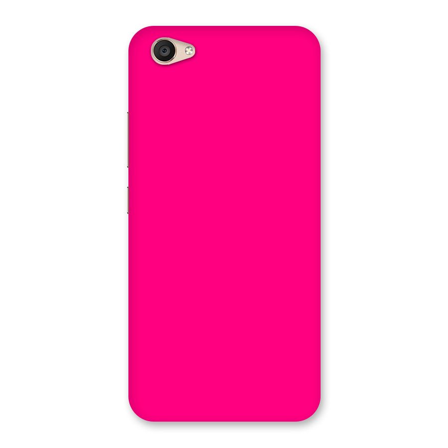 Hot Pink Back Case for Vivo V5 Plus