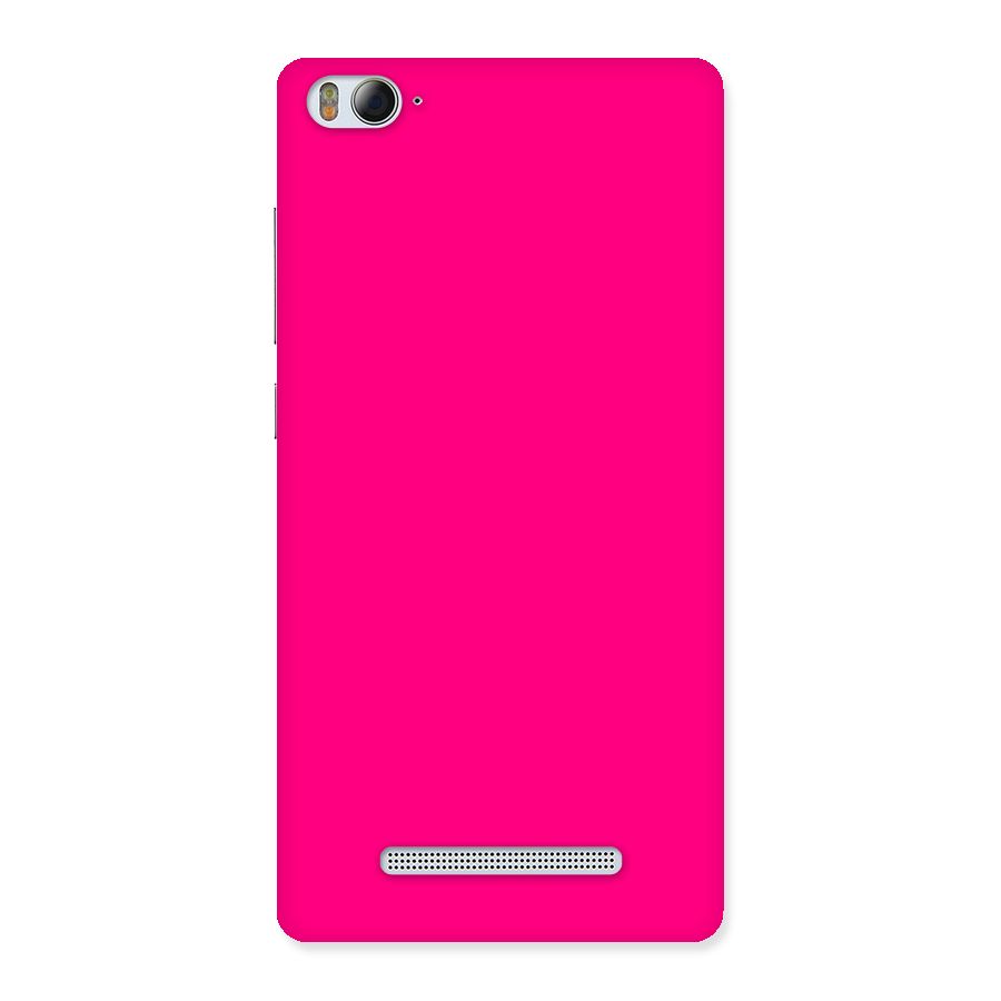 Hot Pink Back Case for Xiaomi Mi4i
