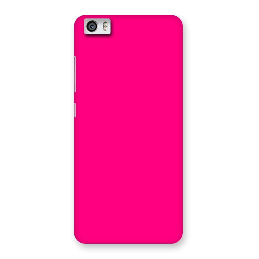 Hot Pink Back Case for Xiaomi Redmi Mi5