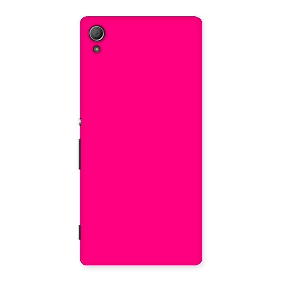 Hot Pink Back Case for Xperia Z4