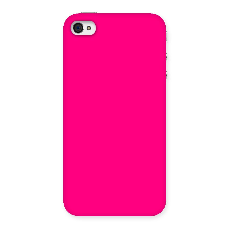 Hot Pink Back Case for iPhone 4 4s