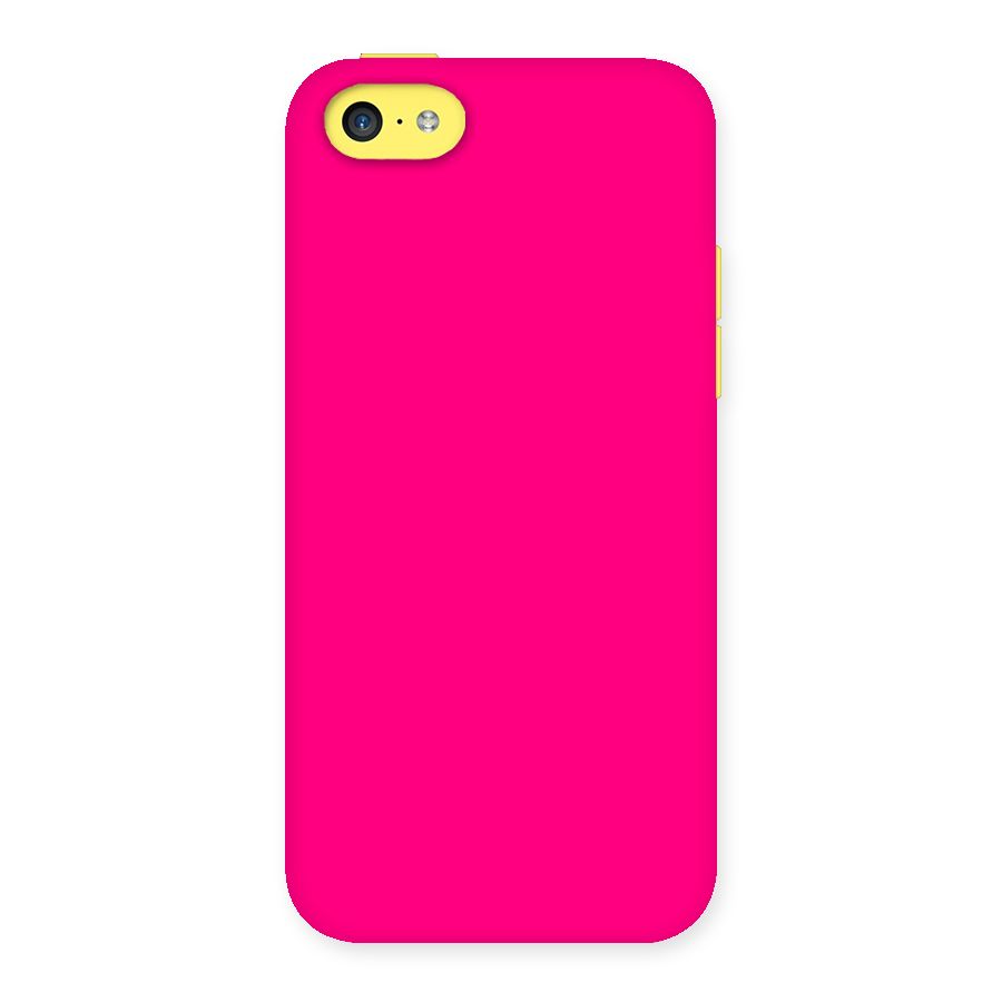 Hot Pink Back Case for iPhone 5C