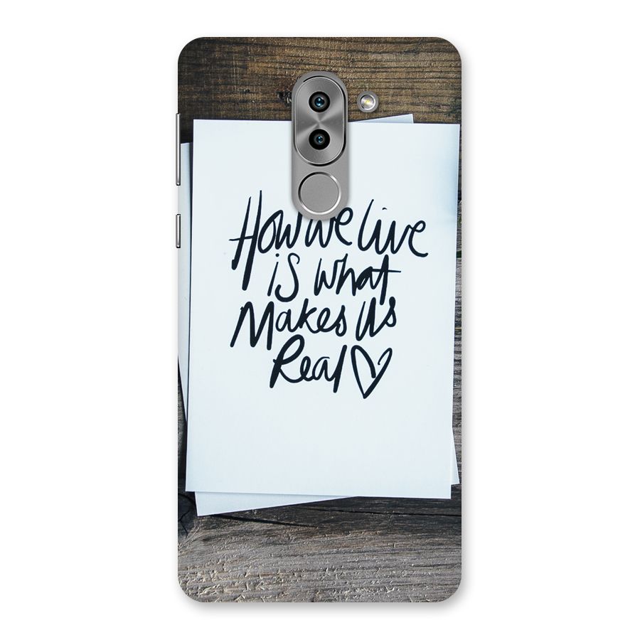 How We Live Back Case for Honor 6X