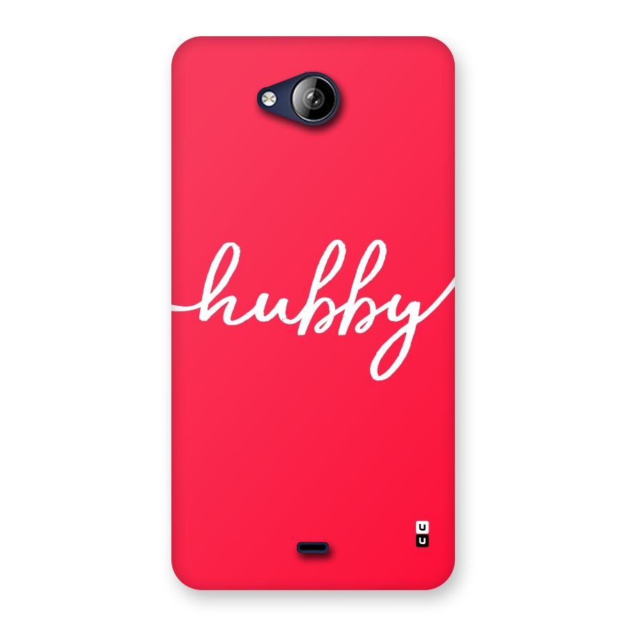 Hubby Back Case for Canvas Play Q355
