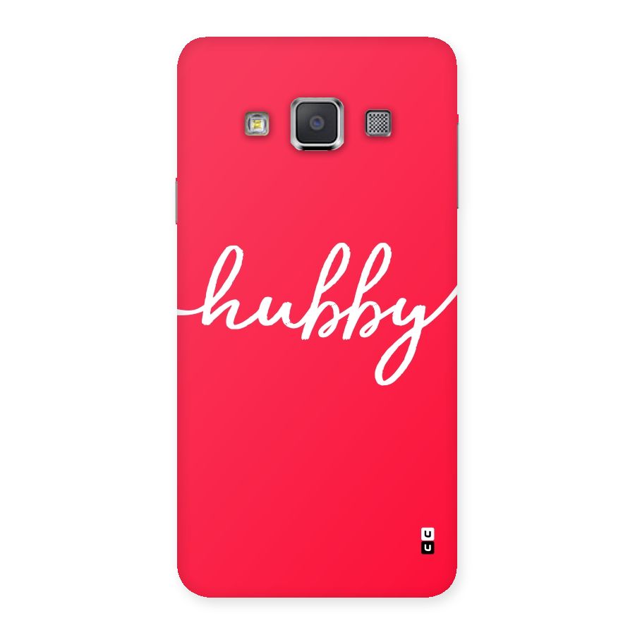 Hubby Back Case for Galaxy A3