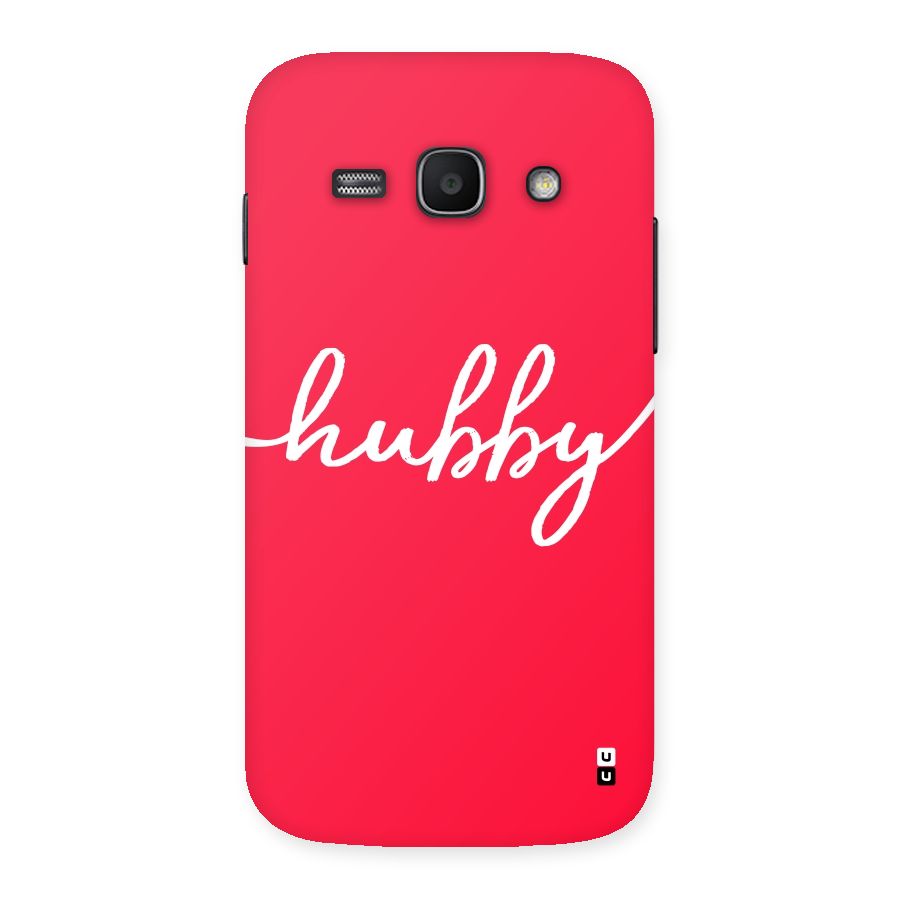 Hubby Back Case for Galaxy Ace 3