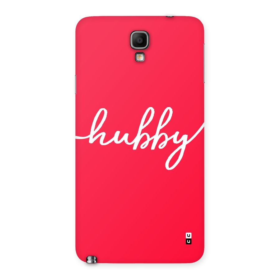 Hubby Back Case for Galaxy Note 3 Neo