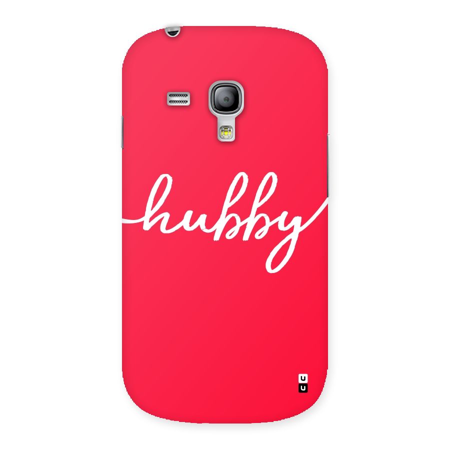 Hubby Back Case for Galaxy S3 Mini