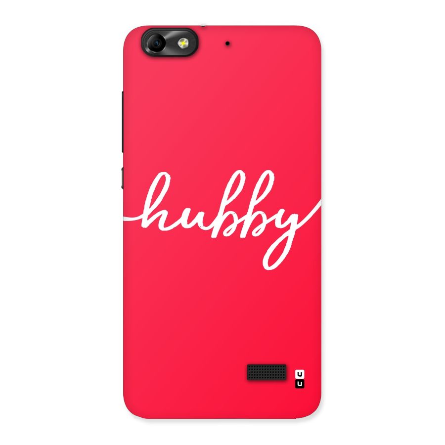 Hubby Back Case for Honor 4C