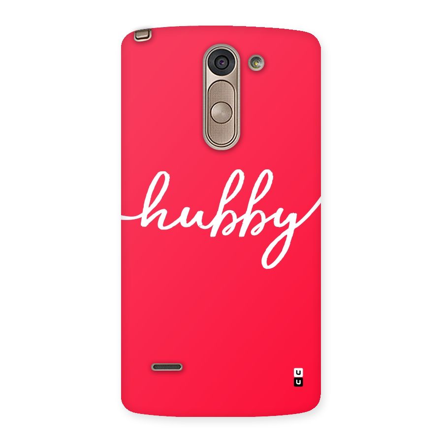 Hubby Back Case for LG G3 Stylus