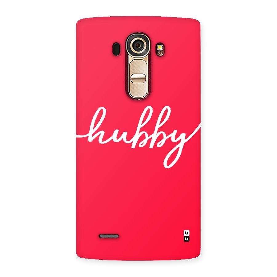 Hubby Back Case for LG G4