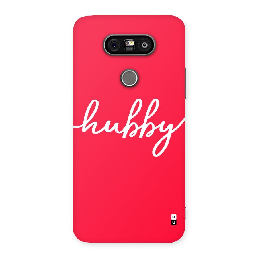Hubby Back Case for LG G5