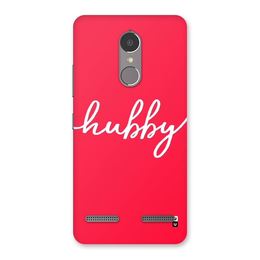 Hubby Back Case for Lenovo K6