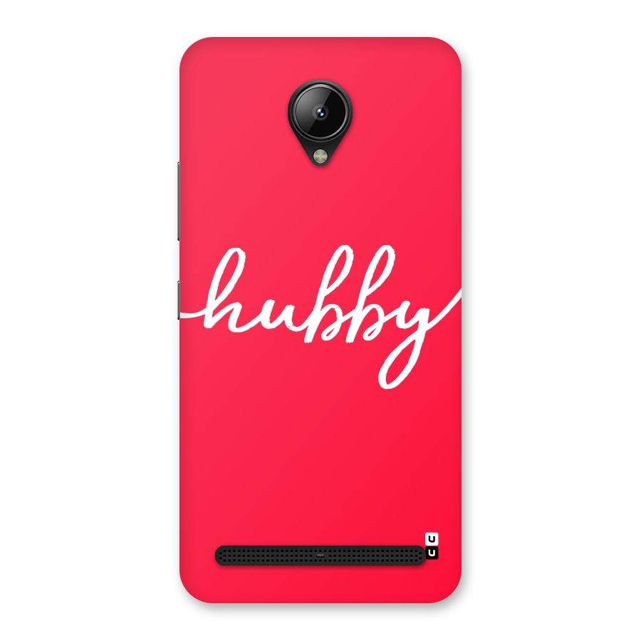 Hubby Back Case for Lenovo C2