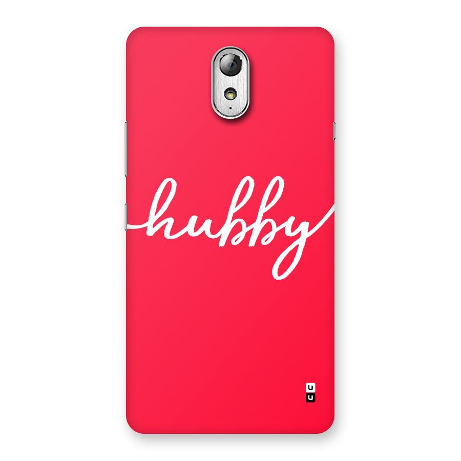 Hubby Back Case for Lenovo Vibe P1M