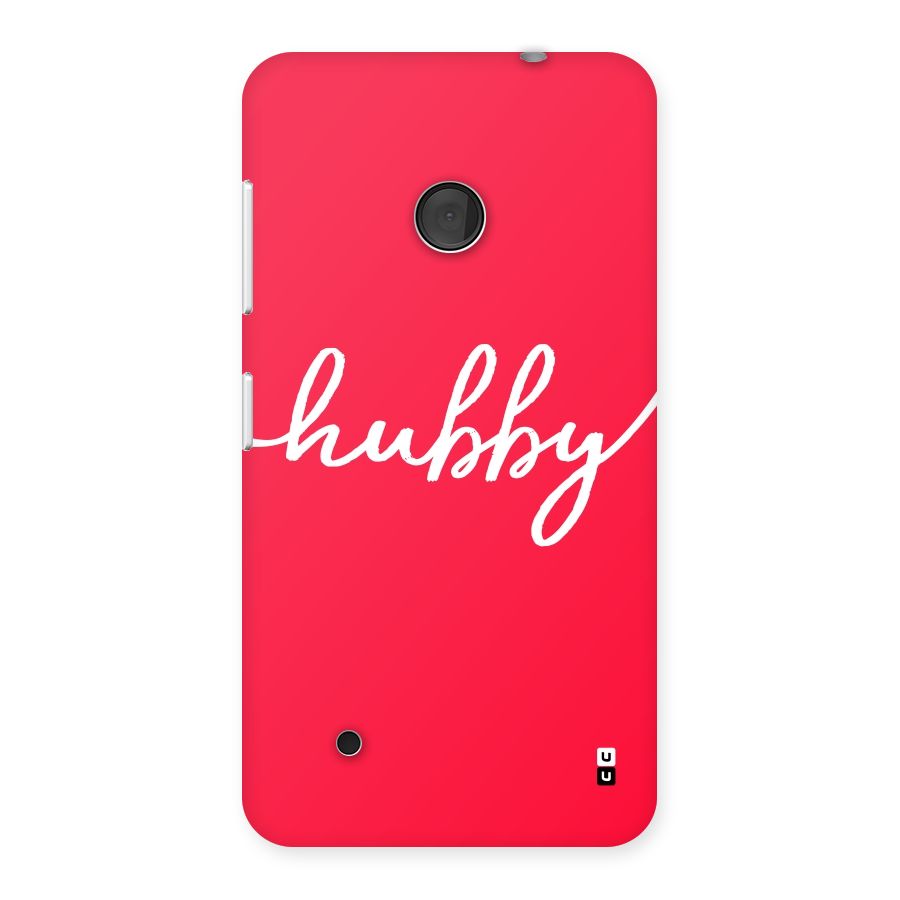 Hubby Back Case for Lumia 530