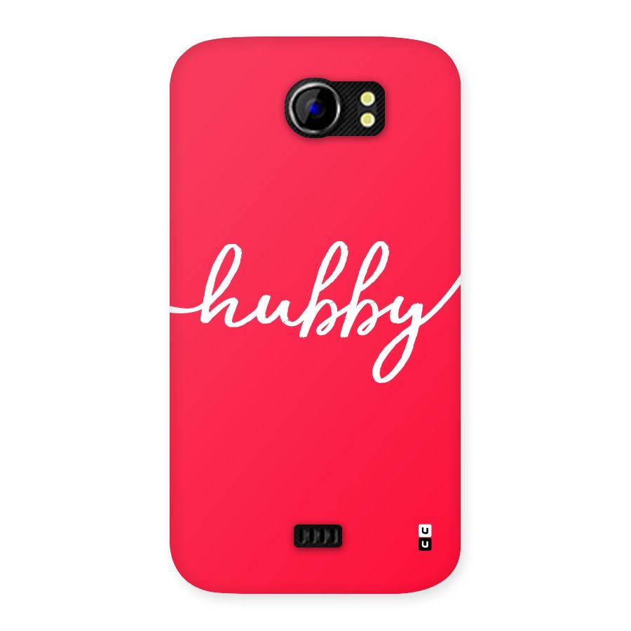 Hubby Back Case for Micromax Canvas 2 A110