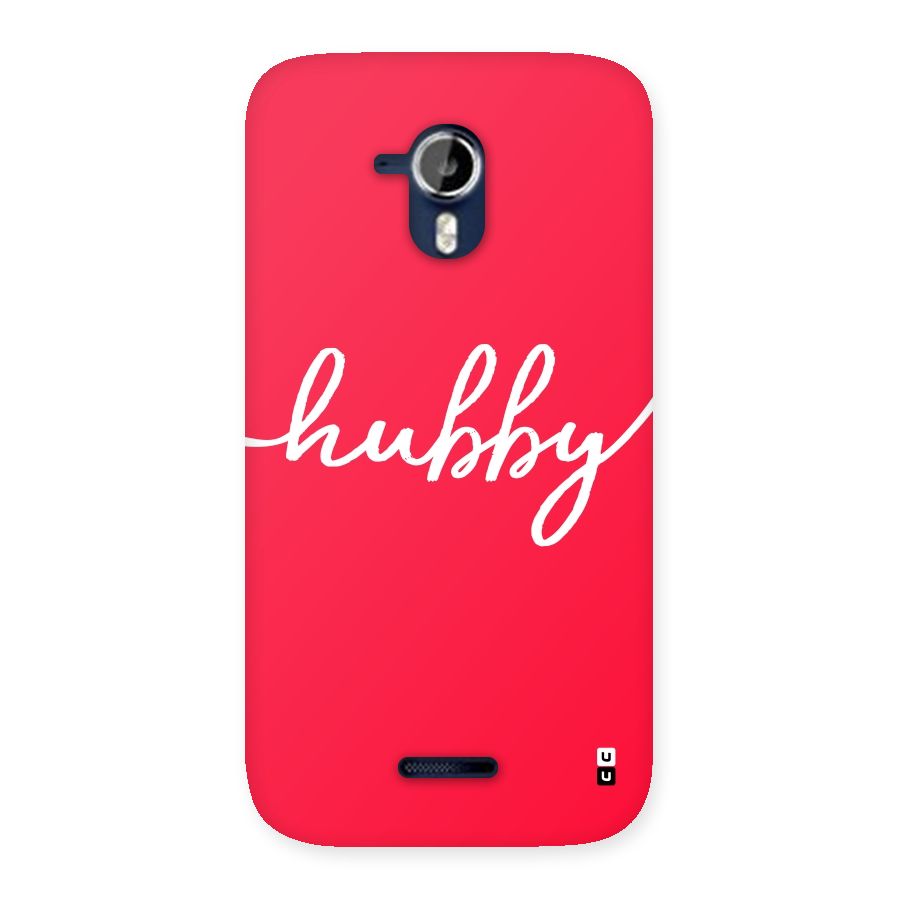 Hubby Back Case for Micromax Canvas Magnus A117