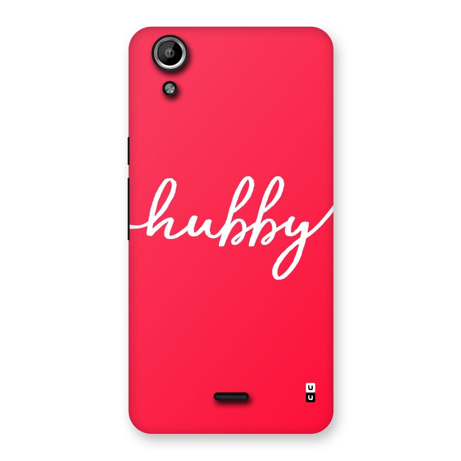 Hubby Back Case for Micromax Canvas Selfie Lens Q345