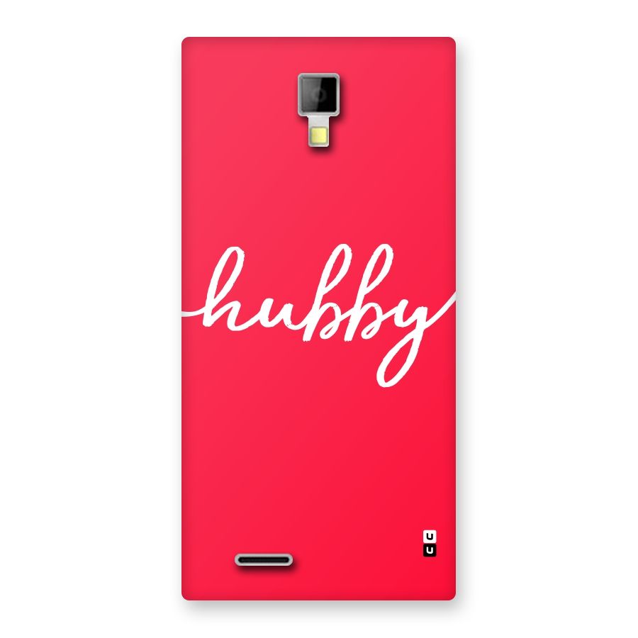 Hubby Back Case for Micromax Canvas Xpress A99