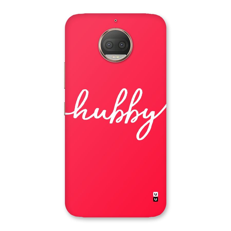 Hubby Back Case for Moto G5s Plus