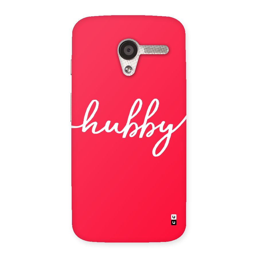 Hubby Back Case for Moto X