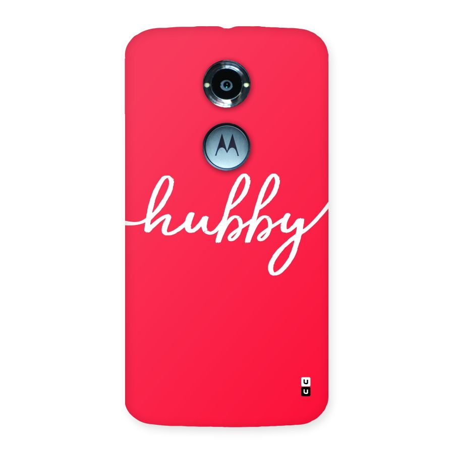 Hubby Back Case for Moto X 2nd Gen
