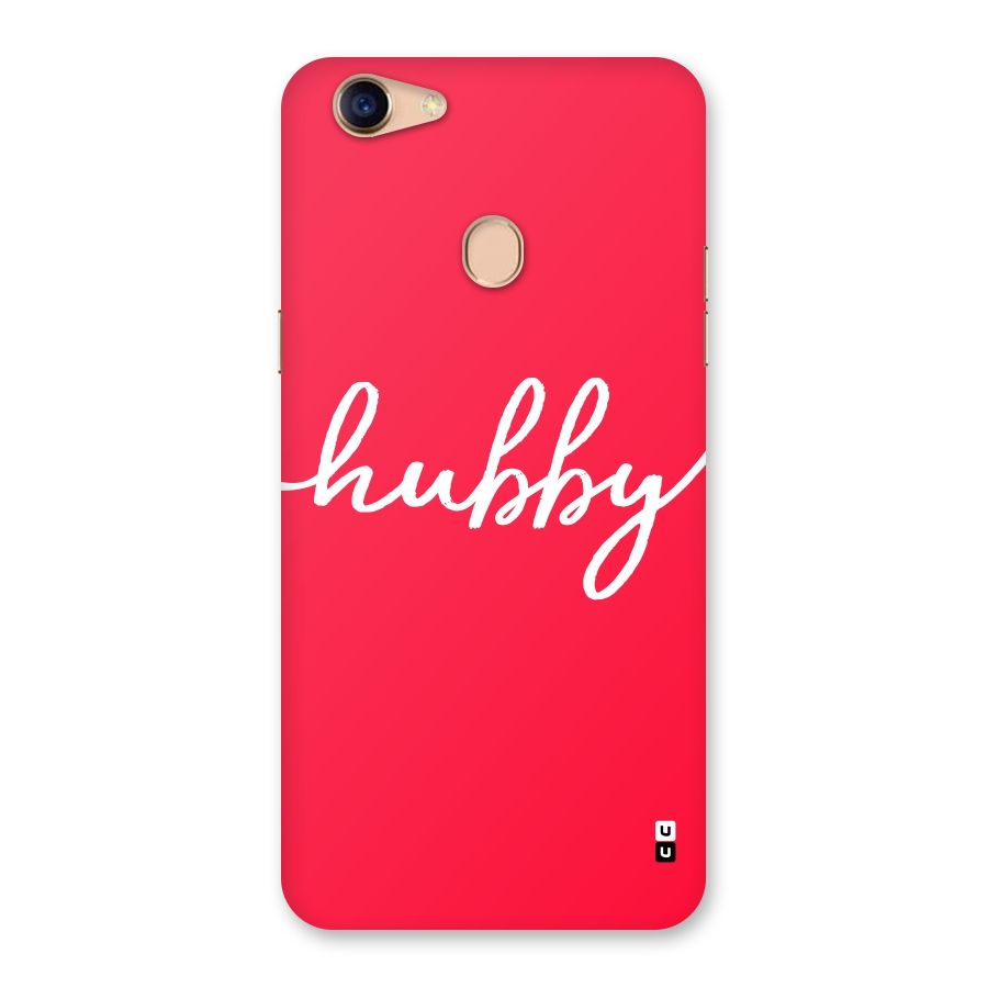 Hubby Back Case for Oppo F5