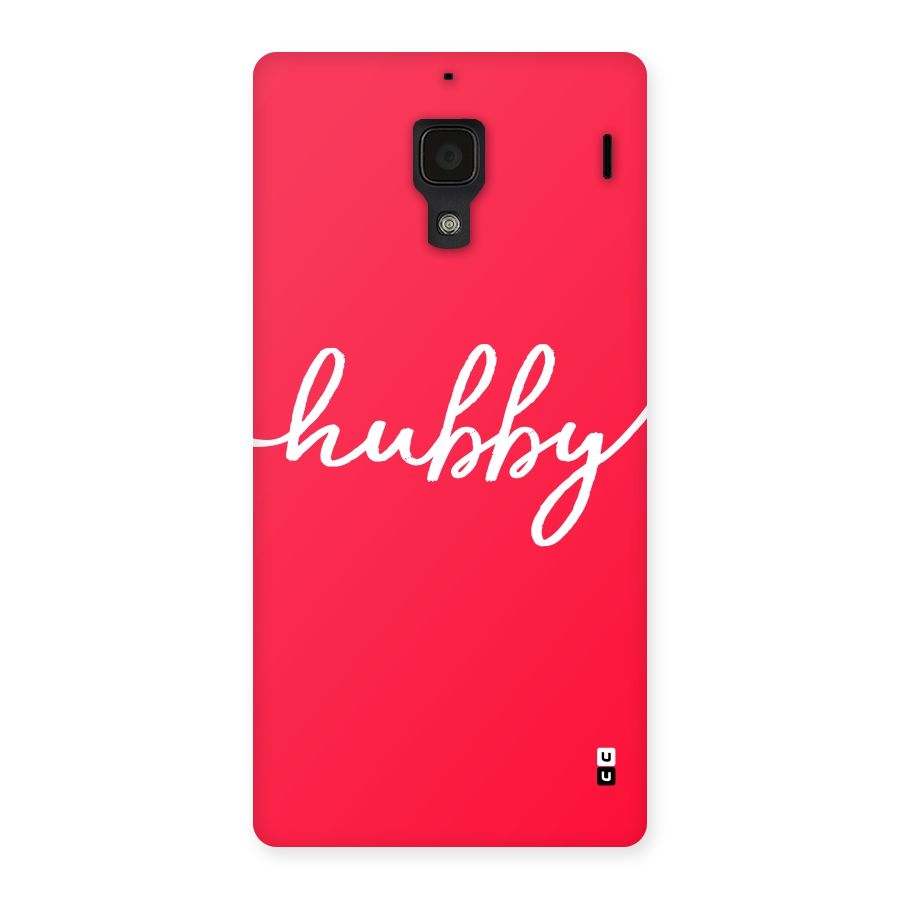 Hubby Back Case for Redmi 1S