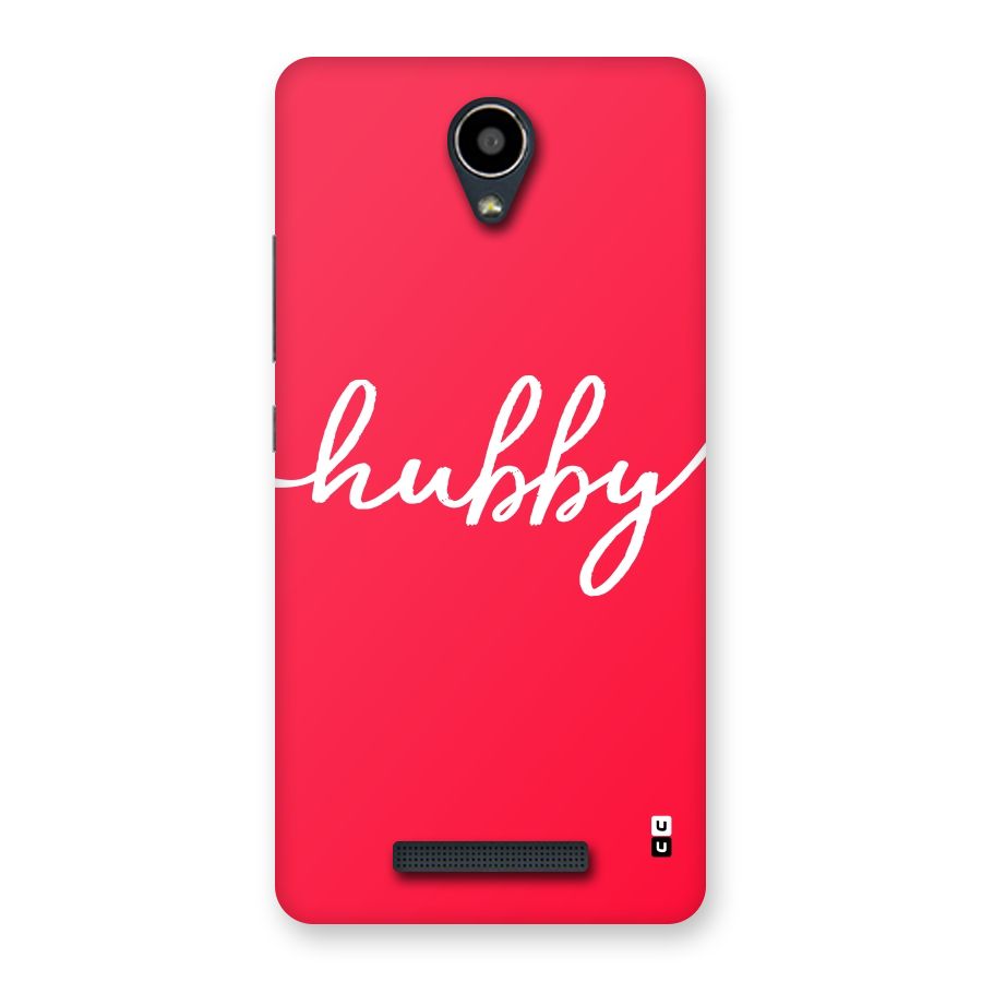 Hubby Back Case for Redmi Note 2