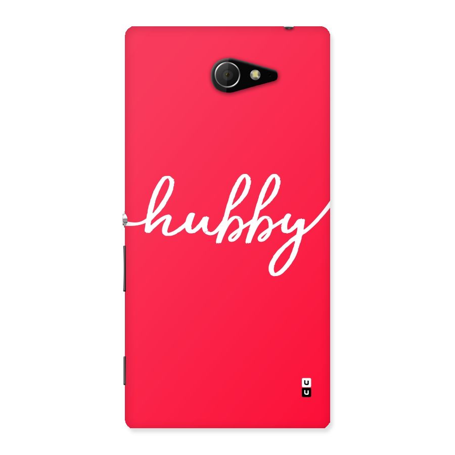 Hubby Back Case for Sony Xperia M2