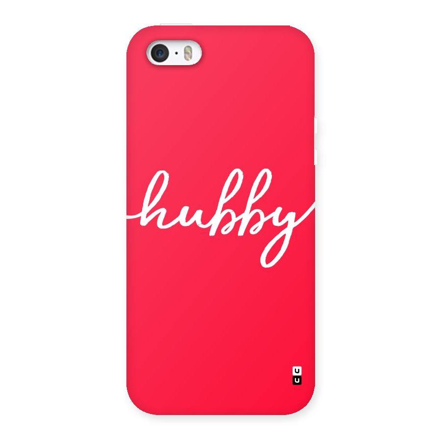 Hubby Back Case for iPhone SE
