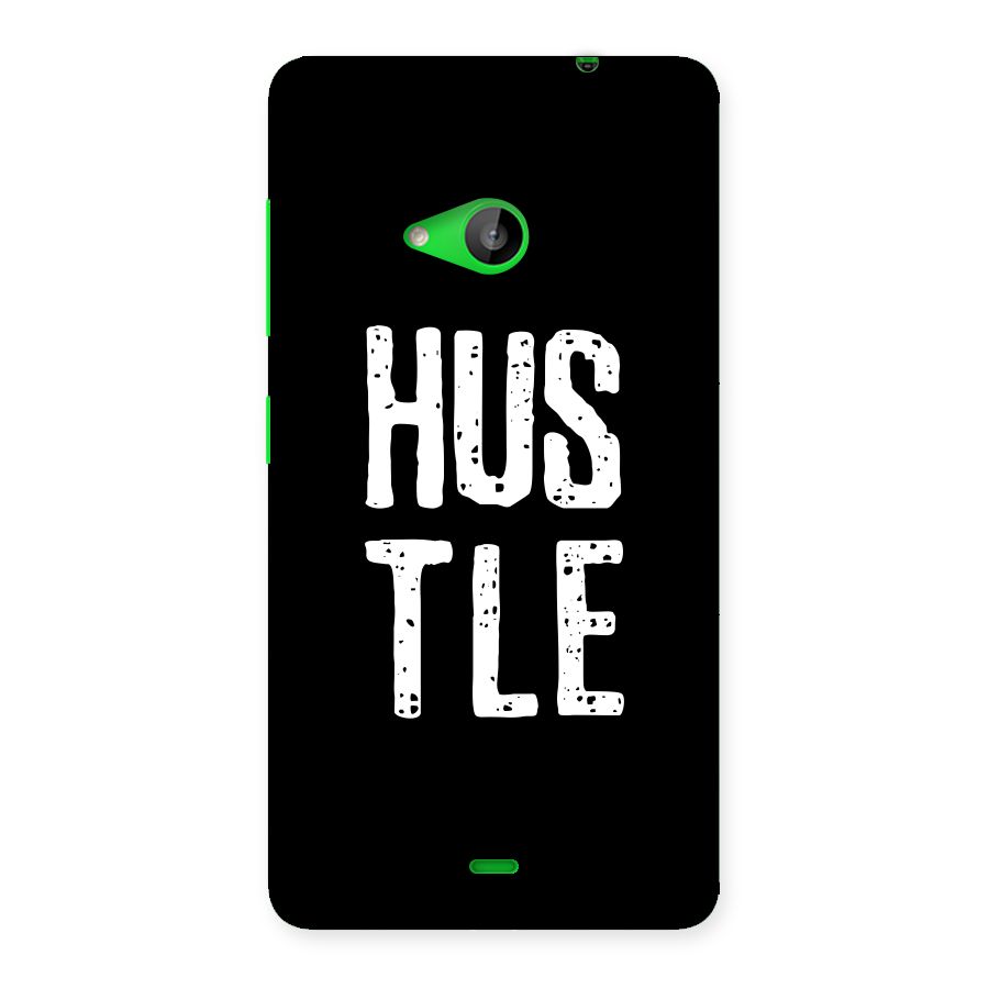 Hustle Back Case for Lumia 535