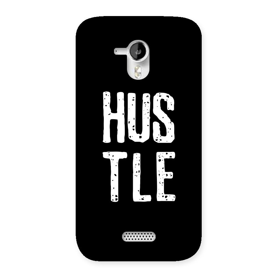 Hustle Back Case for Micromax Canvas HD A116