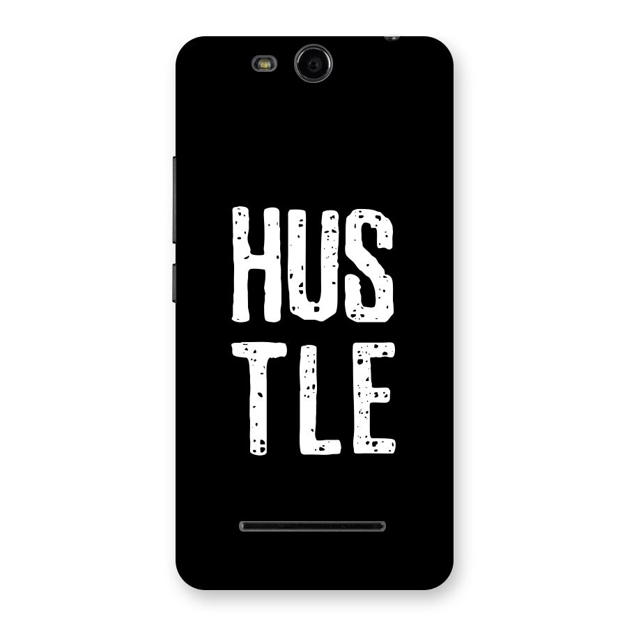 Hustle Back Case for Micromax Canvas Juice 3 Q392