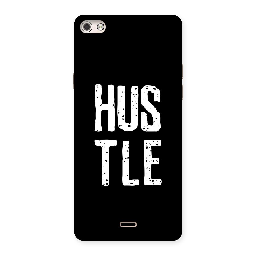 Hustle Back Case for Micromax Canvas Silver 5