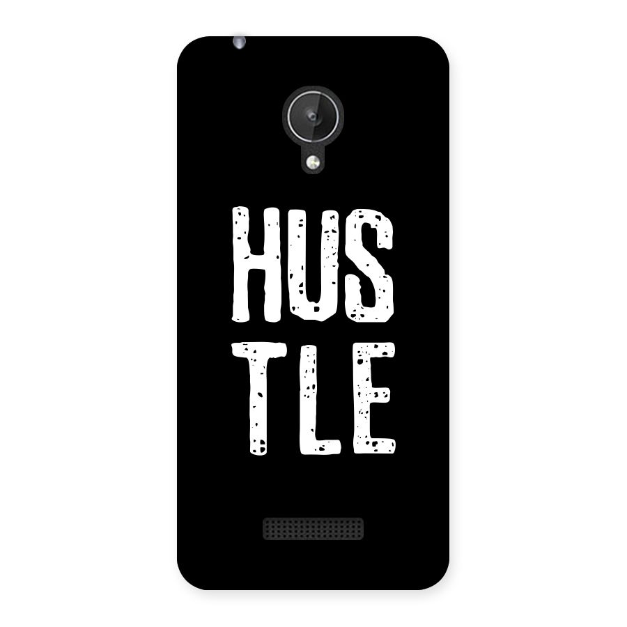 Hustle Back Case for Micromax Canvas Spark Q380