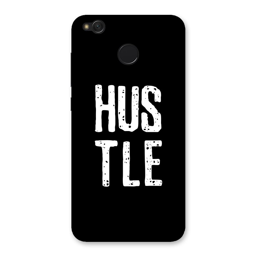 Hustle Back Case for Redmi 4