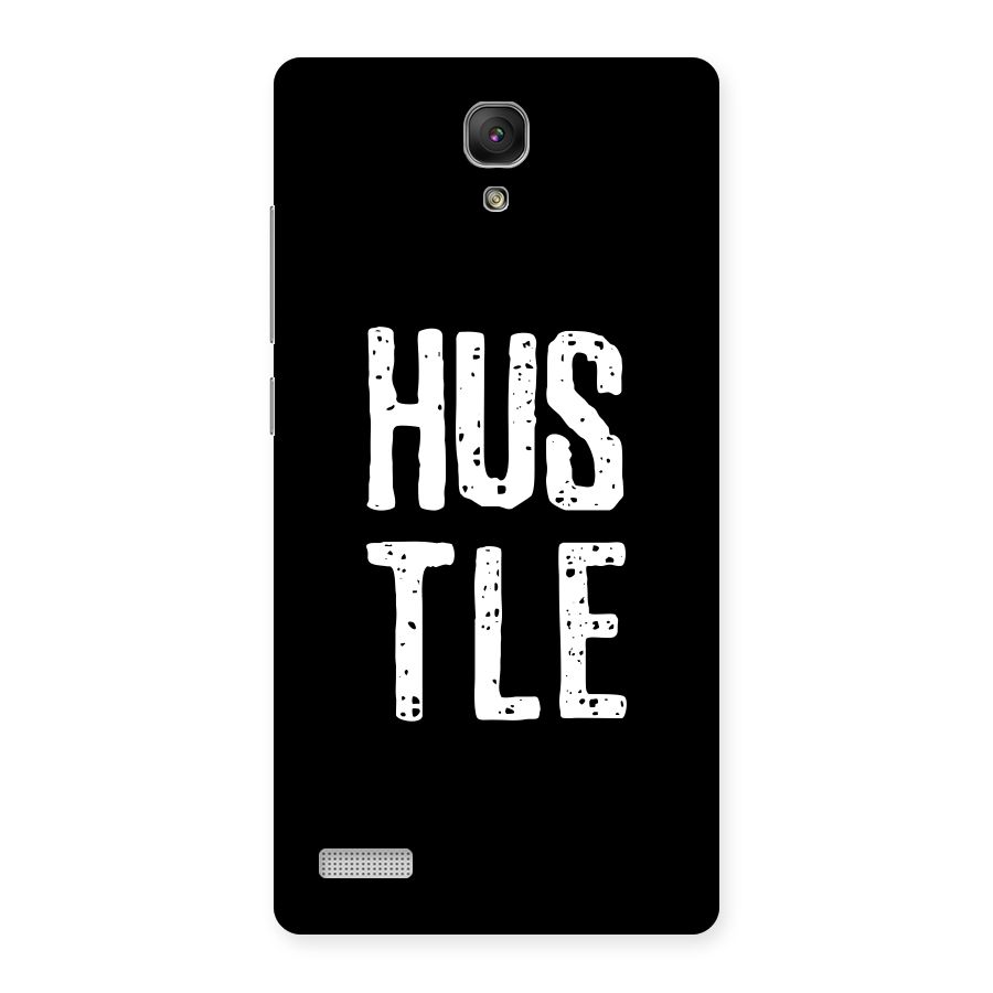 Hustle Back Case for Redmi Note