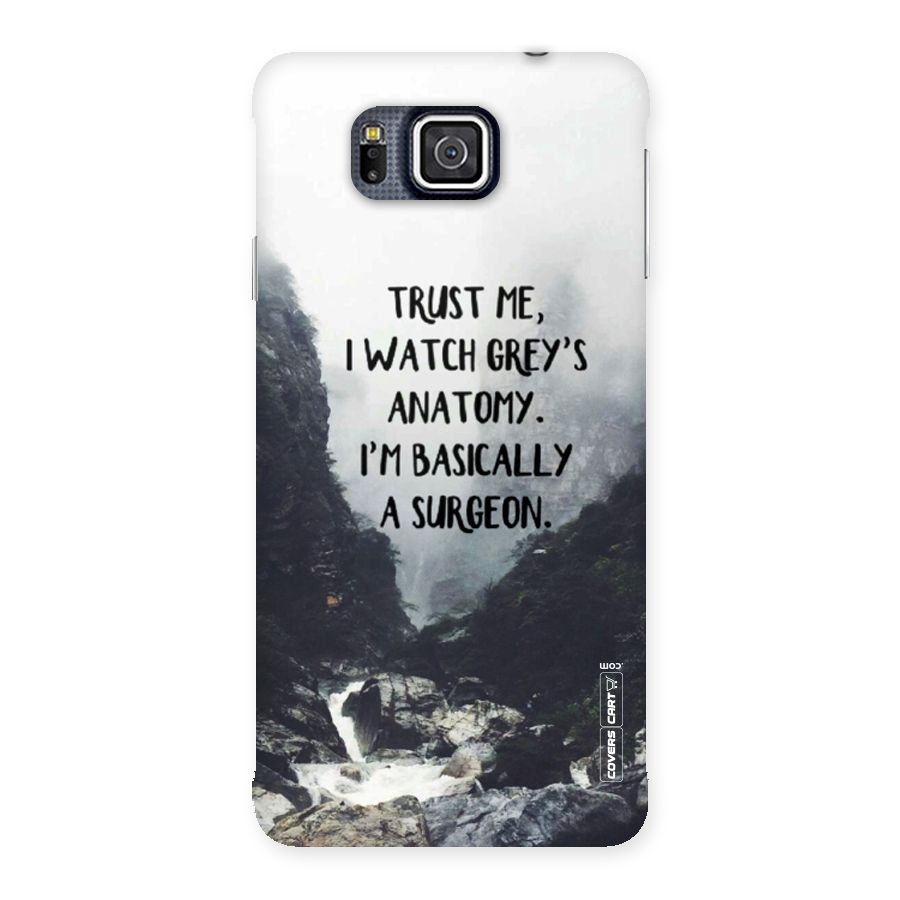 I Am A Surgeon Back Case for Galaxy Alpha