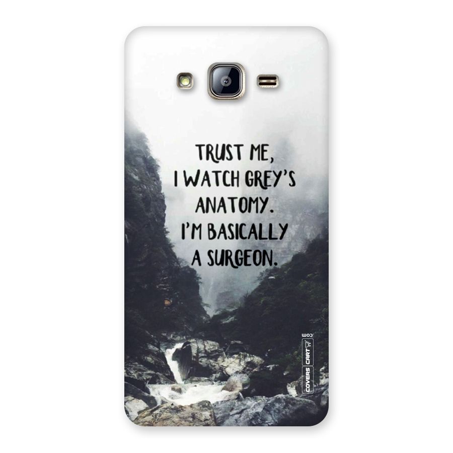 I Am A Surgeon Back Case for Galaxy On5