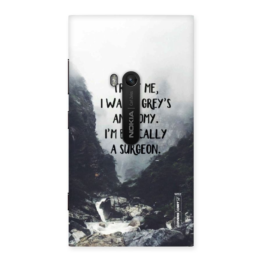 I Am A Surgeon Back Case for Lumia 920