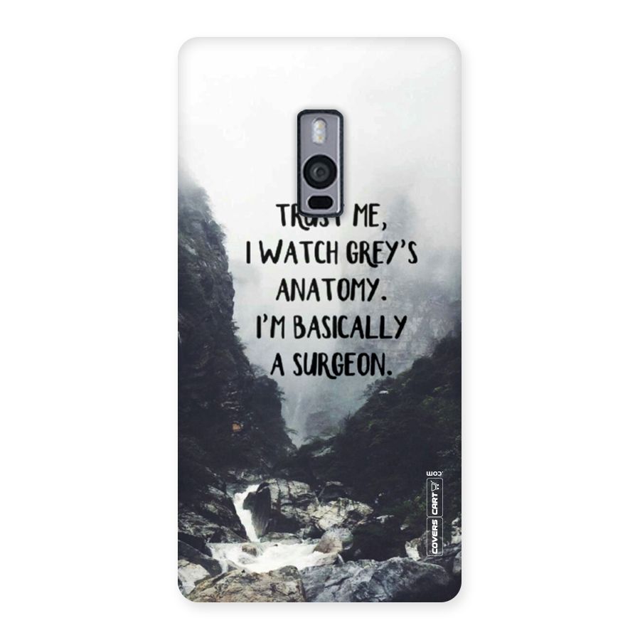 I Am A Surgeon Back Case for OnePlus Two