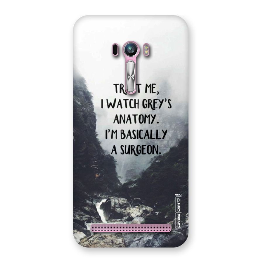 I Am A Surgeon Back Case for Zenfone Selfie