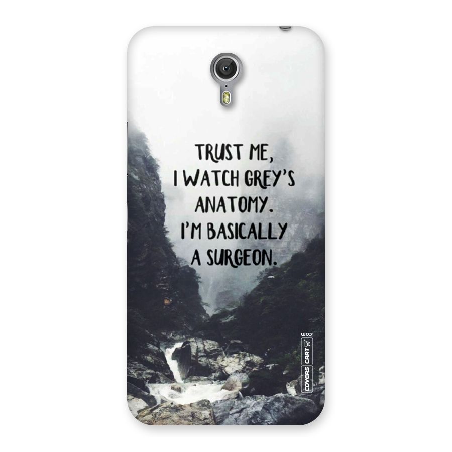 I Am A Surgeon Back Case for Zuk Z1